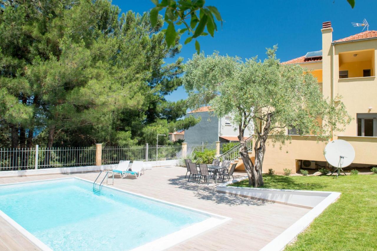Louloudis Pool Villa Skala Rachoni  Exterior foto