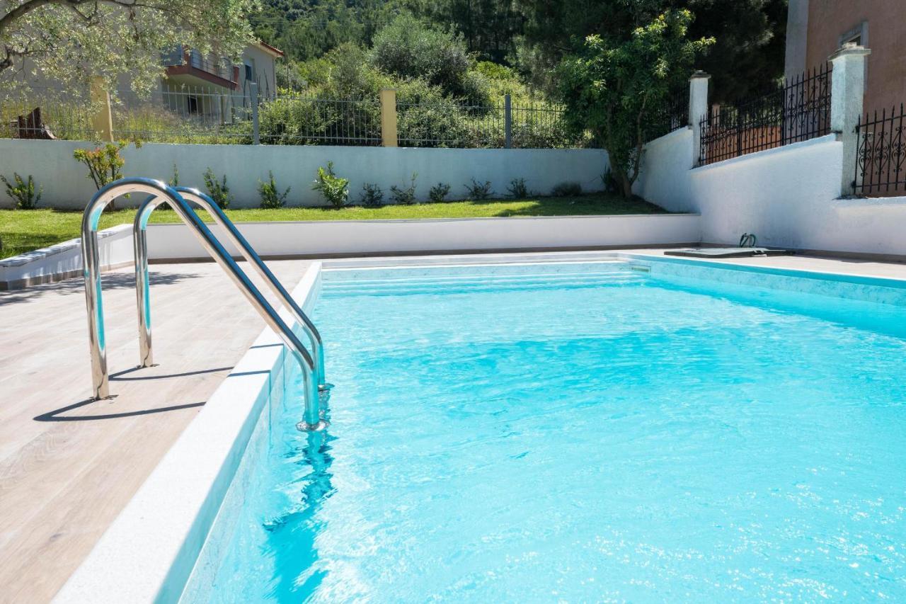 Louloudis Pool Villa Skala Rachoni  Exterior foto