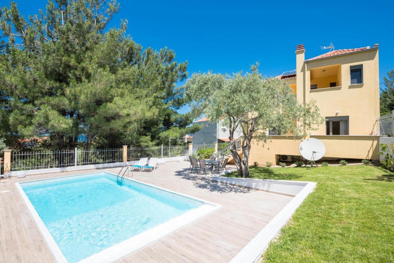 Louloudis Pool Villa Skala Rachoni  Exterior foto