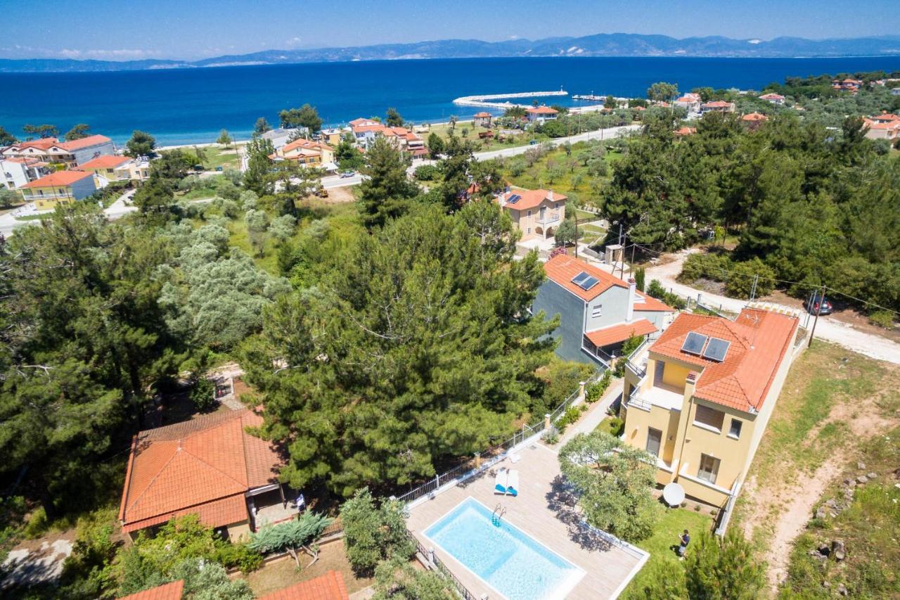Louloudis Pool Villa Skala Rachoni  Exterior foto